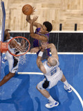 Phoenix Suns v Orlando Magic: Josh Childress and Marcin Gortat