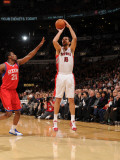 Philadelphia 76ers v Toronto Raptors: Peja Stojakovic and Thaddeus Young
