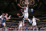 Minnesota Timberwolves v Dallas Mavericks: Luke Ridnour  Kevin Love and Tyson Chandler