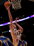 Golden State Warriors v Los Angeles Lakers: Pau Gasol and Stephen Curry