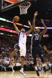 Memphis Grizzlies v Phoenix Suns: Jared Dudley and Rudy Gay