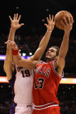 Chicago Bulls v Phoenix Suns: Joakim Noah and Hedo Turkoglu