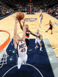 Portland Trail Blazers v New Jersey Nets: Kris Humphries and Dante Cunningham