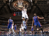 Detroit Pistons v Dallas Mavericks: Shawn Marion  Ben Gordon and Tracy McGrady