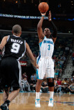 San Antonio Spurs v New Orleans Hornets: Chris Paul and Tony Parker