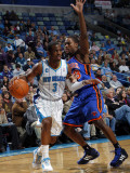 New York Knicks v New Orleans Hornets: Chris Paul and Toney Douglas
