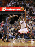 Charlotte Bobcats v Miami Heat: Chris Bosh and Gerald Wallace