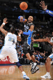 Orlando Magic v Denver Nuggets: Vince Carter and Shelden Williams