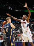 Indiana Pacers v Atlanta Hawks: Jamal Crawford and Mike Dunleavy