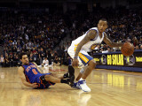 New York Knicks v Golden State Warriors: Monta Ellis and Danillo Gallinari