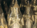 Buddha Statues Wrapped in Plastic