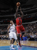 Chicago Bulls v Dallas Mavericks: Luol Deng and Caron Butler