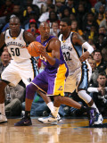 Los Angeles Lakers v Memphis Grizzlies: Kobe Bryant and OJ Mayo