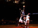 Atlanta Hawks v New York Knicks: Josh Smith and Raymond Felton