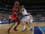Portland Trail Blazers v Dallas Mavericks: LaMarcus Aldridge and Tyson Chandler
