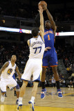 New York Knicks v Golden State Warriors: Amar'e Stoudemire and Vladimir Radmanovic