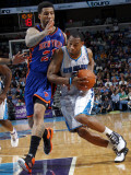 New York Knicks v New Orleans Hornets: Marcus Thornton and Wilson Chandler