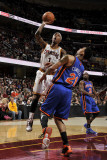 New York Knicks v Cleveland Cavaliers: Daniel Gibson and Wilson Chandler