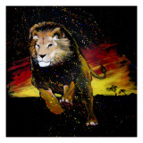 Lion Running