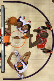 Chicago Bulls v Phoenix Suns: Channing Frye  Luol Deng and Jared Dudley