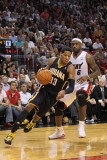 Indiana Pacers v Miami Heat: Danny Granger and LeBron James