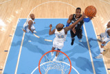 Orlando Magic v Denver Nuggets: Dwight Howard and Melvin Ely