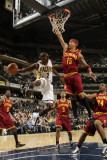 Cleveland Cavaliers  v Indiana Pacers: Darren Collison and Jamario Moon