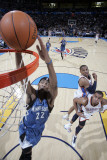 Minnesota Timberwolves v Oklahoma City Thunder: Corey Brewer  Russell Westbrook and Thabo Sefolosha