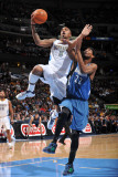 Minnesota Timberwolves v Denver Nuggets: JR Smith and Corey Brewer