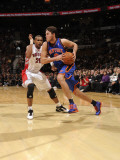 New York Knicks v Toronto Raptors: Danilo Gallinari and Leandro Barbosa