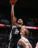 San Antonio Spurs v Minnesota Timberwolves: Tony Parker and Luke Ridnour