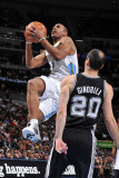 San Antonio Spurs v Denver Nuggets: Aaron Afflalo and Manu Ginobili