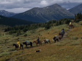 Trail Riders in Jasper's Tonquin Valley