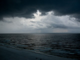 A Storm Rolls in over Gulf Shores  Alabama
