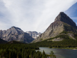 The Jagged Peaks of Glacier National Park Offer a Beautiful Vista