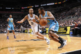 New Orleans Hornets v San Antonio Spurs: Willie Green and Tony Parker