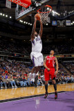 Houston Rockets v Sacramento Kings: Darnell Jackson and Courtney Lee
