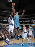 New Orleans Hornets v Dallas Mavericks: Jerryd Bayless and Dominique Jones