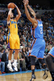 Oklahoma City Thunder v New Orleans Hornets: Marco Belinelli and Thabo Sefolosha