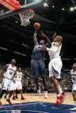 Charlotte Bobcats v Atlanta Hawks: Kwame Brown and Maurice Evans