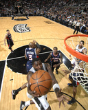 Atlanta Hawks v San Antonio Spurs: DeJuan Blair and Damien Wilkins