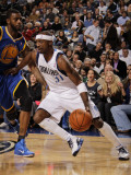 Golden State Warriors v Dallas Mavericks: Jason Terry and Dorrell Wright