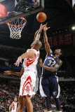 Memphis Grizzlies v Houston Rockets: OJ Mayo and Shane Battier