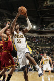 Cleveland Cavaliers  v Indiana Pacers: Roy Hibbert and Anderson Varejao