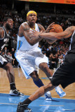 San Antonio Spurs v Denver Nuggets: Al Harrington and Dejuan Blair