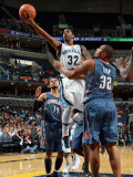 Charlotte Bobcats v Memphis Grizzlies: OJ Mayo and Boris Diaw
