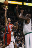 New Jersey Nets v Boston Celtics: Devin Harris and Shaquille O'Neal