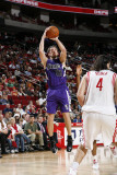 Sacramento Kings v Houston Rockets: Beno Udrih and Luis Scola