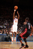 Miami Heat v New York Knicks: Toney Douglas and DwyaneWade