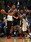Portland Trail Blazers v Memphis Grizzlies: LaMarcus Aldridge and Darrell Arthur